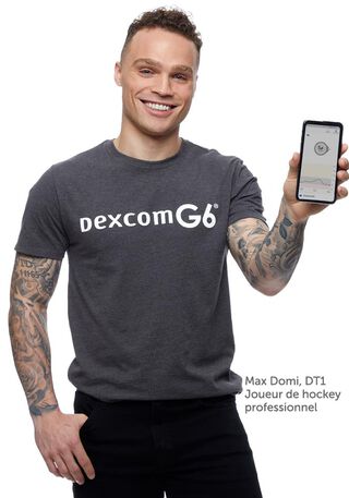 Max Domi et le Dexcom G6